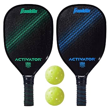 2個セット ピックルボール パドル ARRONAX カーボン加工の摩擦面 青 ピックルボール パドル セット ARRONAX カーボン加工の摩擦面 青